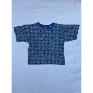 Vintage Pro Spirit T-Shirt Sz L Multi-Color Athletic Gear 80's Hit Short Sleeve‎